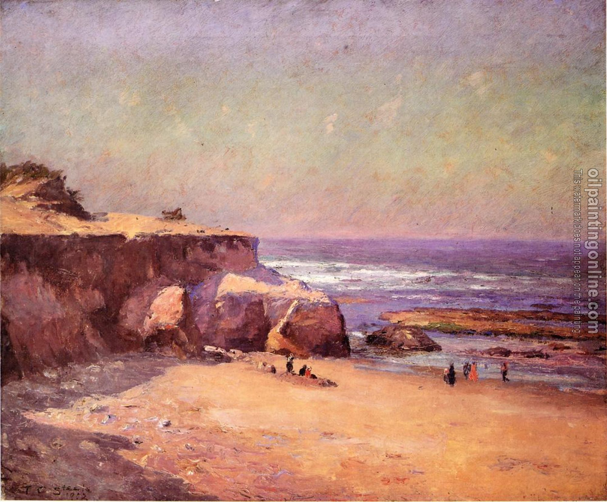 Steele, Theodore Clement - On the Oregon Coast